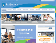 Tablet Screenshot of krsund.vgs.no